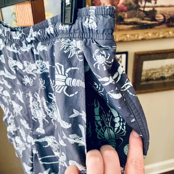 Tommy Bahama Paradise Nation premium lined swim trunks pockets 6" inseam M blue - Picture 6 of 14